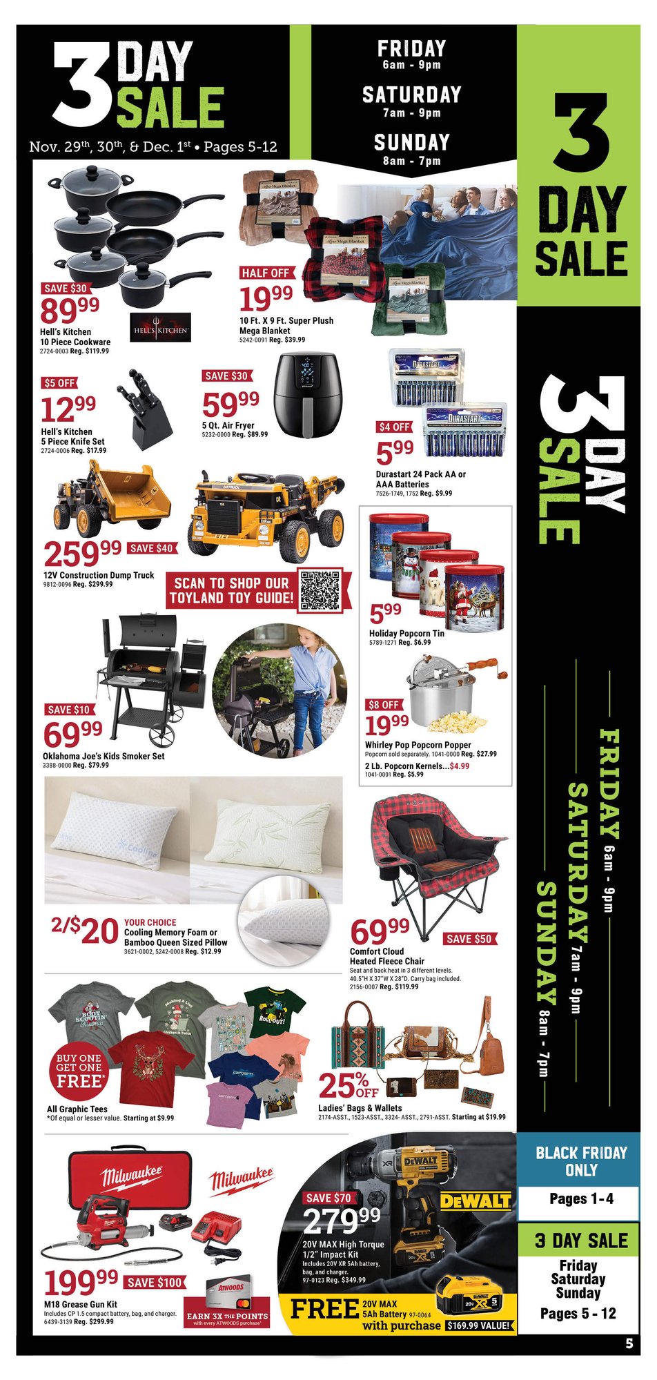 11-29-24 Three Day Sale